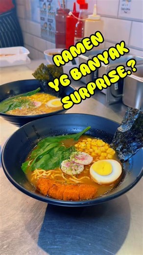 Ramen in Bali, eating ramen can be accompanied by free dessert.?