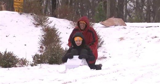 Hall County residents enjoy snow day as Georgia experiences winter storm