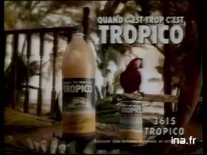 Publicité Tropico diffusée en 1991