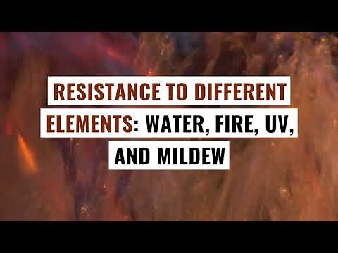 Nylon vs Polyester: Resistance to Water, Fire, Sun (UV) and Mildew