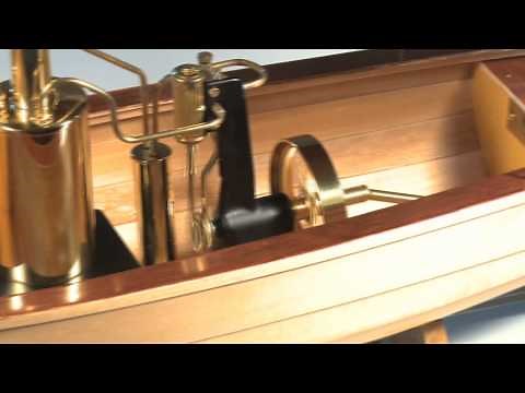 Wilesco D70 Live Steam African Queen Working Steam Launch Model
