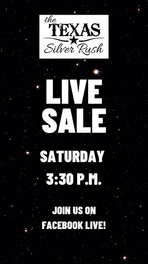 Spring Break Specials and brand new releases!! 3:30 PM CST TODAY ONLY! 🤩 | The Texas Silver Rush