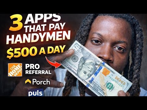 3 MORE Apps That Pay $500/Day If You’re Handy! (No License Needed)