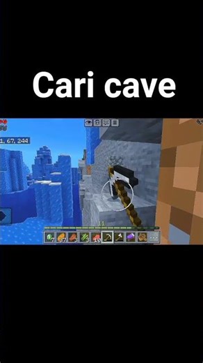 Day 18 survival minecraft : cari cave dulu buat mining ore #minecraft #minecraftsurvival
