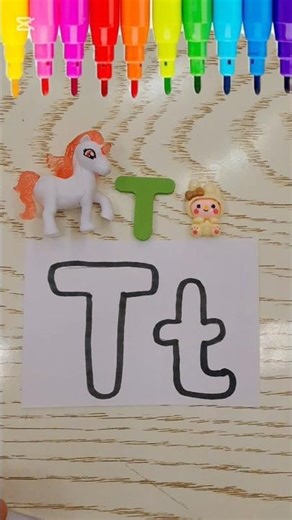 Learn Alphabet letter Tt | TinyABC #abc #tinyabc #drawing #abcsong