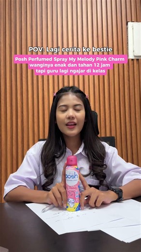 Tag bestie lo yang suka ngajakin ngobrol pas guru lagi ngajar di kelas!#ExploreJoyfully #Sanrio