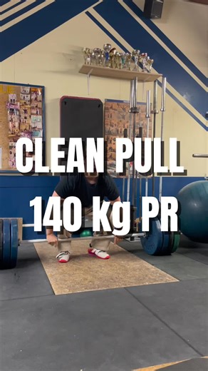 #halterophilie #musculation #cleanpull