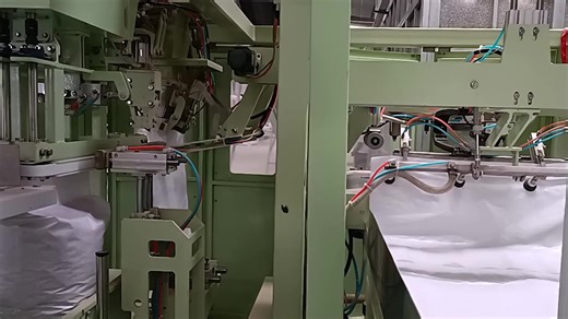 Fully Automatic Open Bag Packing Machine 15kg 20kg 50kg Feed Bagging Machine Wheat Flour 25kg Packing Machine