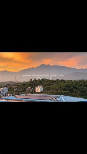 Life in a 3rd Gen IIT feels ordinary, until you realize how rare these views are...🫶🏻#iit #iitjammu