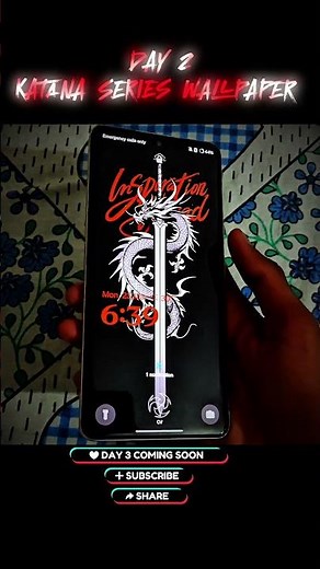 Katana Series Wallpapers DAY 2 ⚔️ Samurai 4K Setup