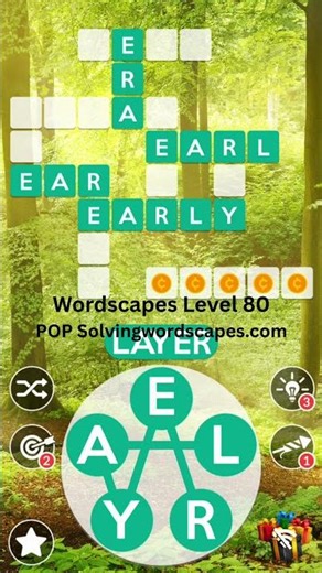 Wordscapes Level 80 Answers