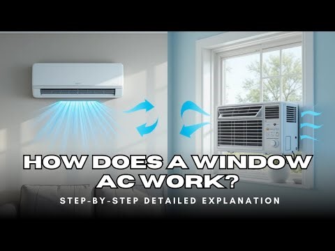 How Does a Window AC Work? | Step-by-Step Detailed Explanation