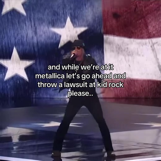 he literally used metallica’s song in a way they didn’t want..SUE HIM @metallica #metallicas5thmember #metallica #kidrock #fyp #sadbuttrue