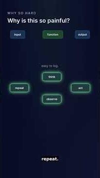 How do you debug a 50-step agent loop?