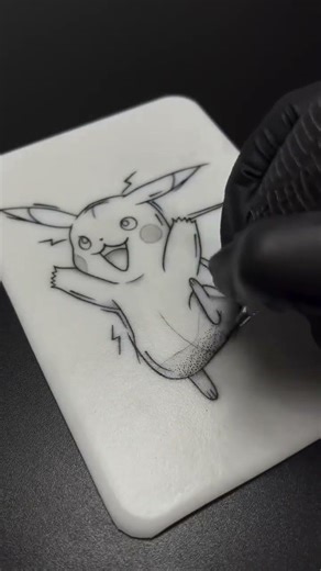 Pikachu Pattern Tattoo Artistry: Create Your Own Charm
