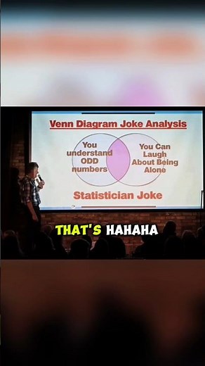Statisticians Joke 🤣 | Don McMillan Comedy #powerpointjokes #venndiagram #cleancomedy