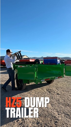 3.8K views · 55 reactions | Meet the HZ5 Single Axle Dump Trailer -...