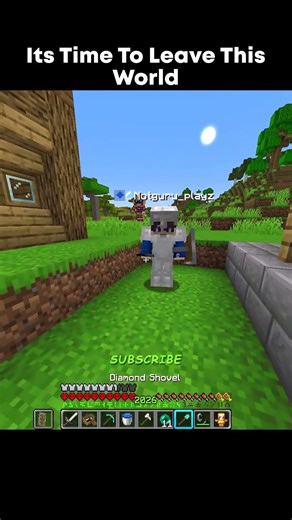 Its Time To Leave This World #minecraft #mlgclutch #pvp #clutch #manhunt #gaming