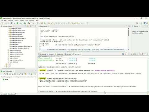 AWS JSBM MySQL Angular ECS CICD Part 18 | Build and run Angular Frontend on Local System
