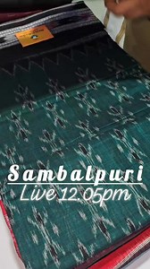1.5K views | Sambalpur collection Don't miss today's Live at 12.05pm Save our WhatsApp no at 96798 85580/7980603753 . Store - Shree by Debjani Dhar P258,Ramkrishna samadhi road, kankurgachi, Kolkata 700054 . . #kolkataboutique #shreecollectionbydebjanidhar #shreebydebjanidhar #sambalpuri #onlineshopping #live_7_11_24 | Shree collection | Facebook