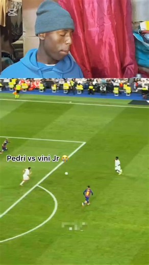 “Follow for more epic football duels ⚔️🔥 #vinijr #pedri #barcelona | Skiira L. Smallz