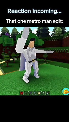 Metro Man Arm Swing Dance in Roblox Adventure
