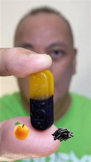 👂ASMR GUSTAF’S DUTCH LICORICE DOUS (NETHERLANDS) CANDY ORANGE-LICORICE EATING SOUNDS👂#shorts