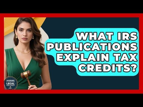 What IRS Publications Explain Tax Credits? - Avoiding Common Legal Mistakes