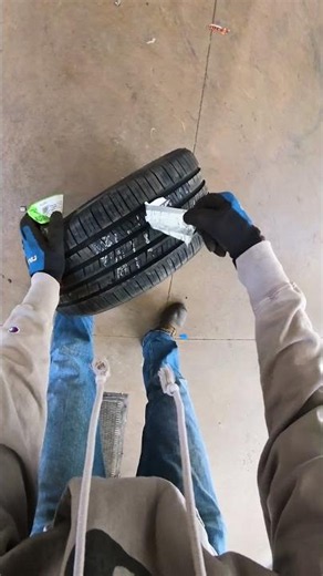 Quick Tire Change #shorts #pov