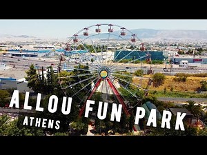 Allou Fun Park by drone ATHENS - Park rozrywki w Atenach | GREECE 🇬🇷