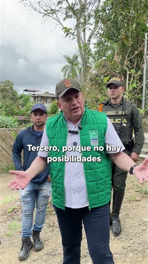 El director de la CARDER hace un llamado a la comunidad de Combia