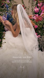 2.6K views | You've said yes to the ring, now it's time to say yes to the dress. | MWLBride | Facebook