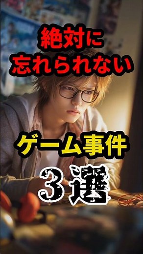 絶対に忘れられないゲーム事件3選#怖い話#事件#オンラインゲーム#shorts