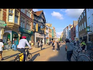 Oxford City Centre Walk, England - High Street, Universities & Churches