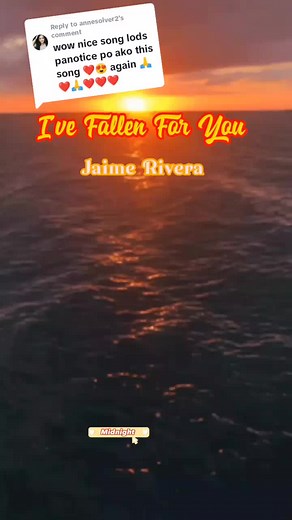 I've Fallen For You - Jamie Rivera Full Song Lyrics