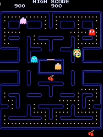 Pac Man Game Over (Tram)