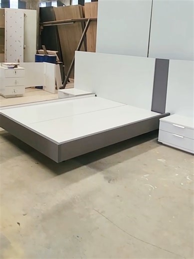 Elegant Rosewood Floating Bed for Your Home