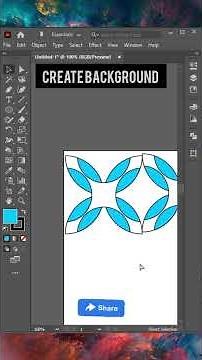 🎨 How to Create Stunning Backgrounds in Illustrator (Easy & Quick!) #shorts #viralshorts