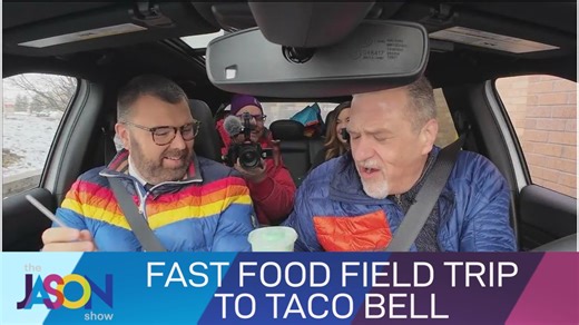 It's the first Fast Food Field Trip of 2025! And this time, Jason Matheson, Falen KDWB, Executive Producer Jeff and Photographer Eric visited Taco Bell to try 3 new things. Steak Garlic Nacho Fries, Steak Cheesy Dipping Burritos and Mountain Dew Baja Blast Dream Freeze. But of course, the car conversation led to some pretty interesting revelations from the team. | The Jason Show