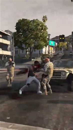 Franklin Undercover Cop Busts Gangsters on Highway | GTA 5 Action Scene