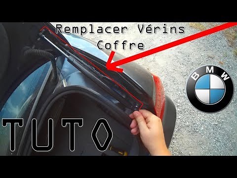 TUTORIAL | TRUNK LIFTS - REPLACEMENT, CHANGE. #VAM #BMW