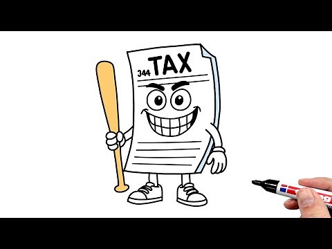 How to Draw Tax Tax Tax Sahur