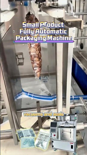 Automatic Packaging Machine for Small Items | Factory Production Video