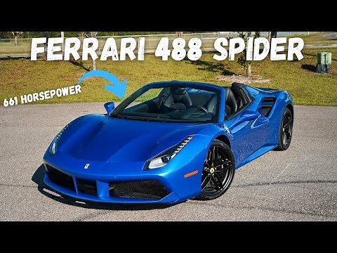 The Ferrari 488 Spider is Turbocharged PERFECTION | REVIEW
