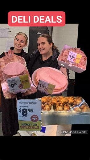 Market Day deals. Until Friday Oct 24th #deli #IGA #DEALS #MARKETDAY Come and Say Hi to our friendly girls at the Deli. | IGA Maryborough Victoria