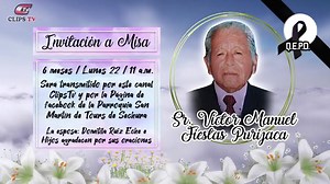 1.6K views · 12 reactions | INVITACIÓN A MISA D.Q.E.V.F. SR. VICTOR...