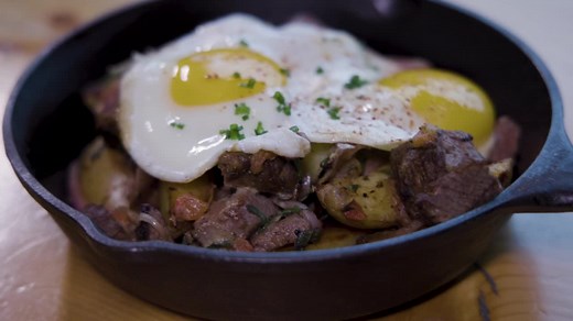 Leftover Prime Rib Hash