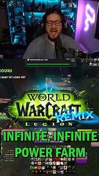 Farm Infinite Infinite Power in World of Warcraft: Legion Remix #worldofwarcraft #mmorpg #gaming