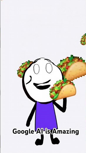 Raining Tacos by Google AI #ai #googleai