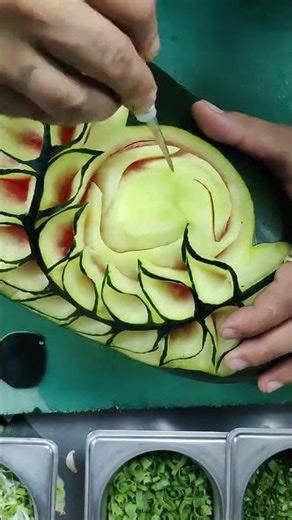 Watermelon Decoration // Satisfying Watermelon Carving & Summer Decor 🍉